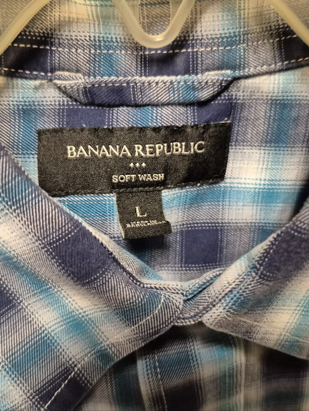 Banana Republic Men's Plaid Shirt
